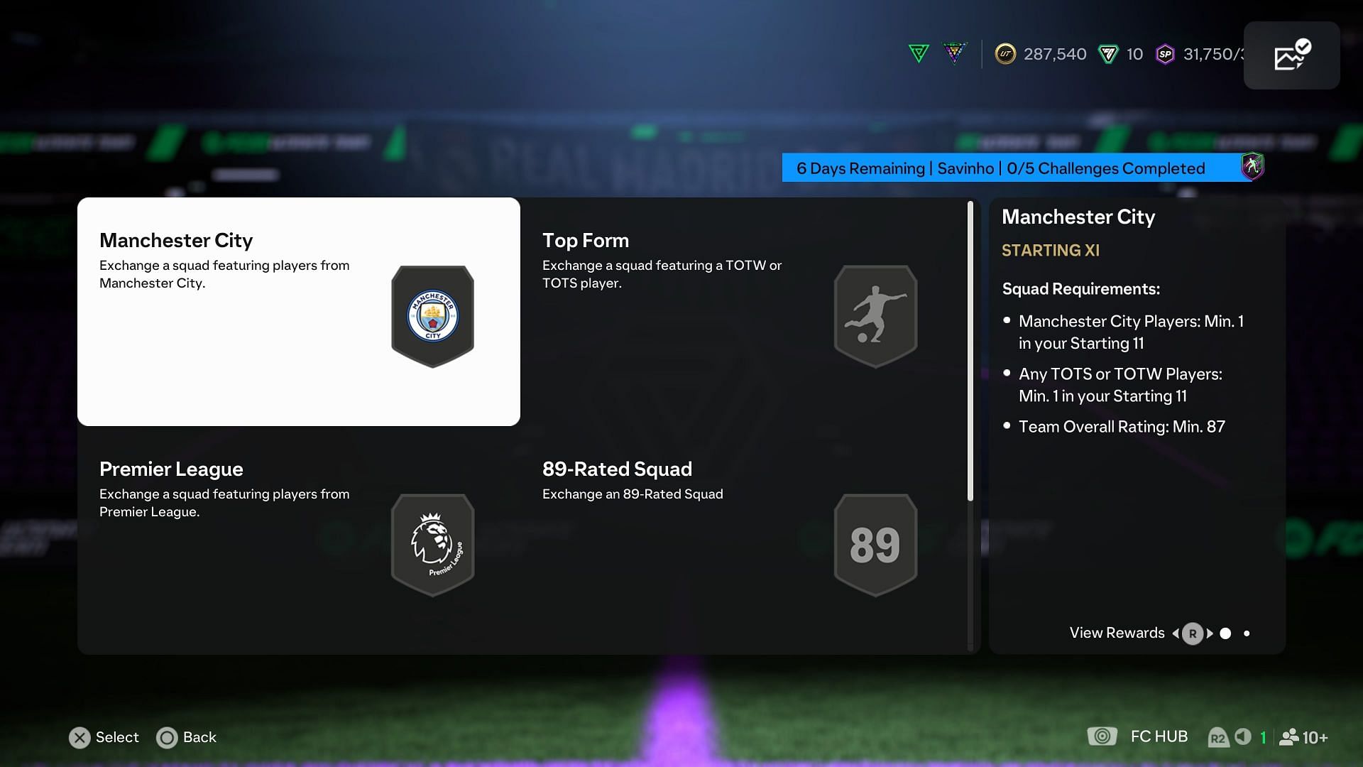 The requirements (Image via EA Sports)